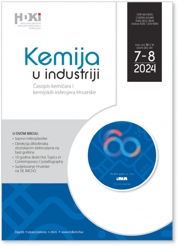 KEMIJA U INDUSTRIJI 7-8/2024 - NOVI BROJ