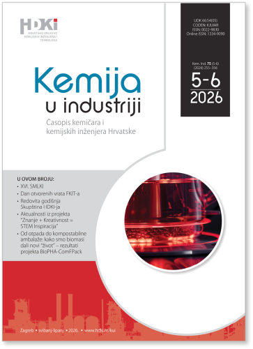 KEMIJA U INDUSTRIJI 5-6/2026 - NOVI BROJ