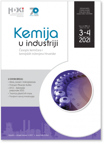 KEMIJA U INDUSTRIJI 3-4/2021 - NOVI BROJ