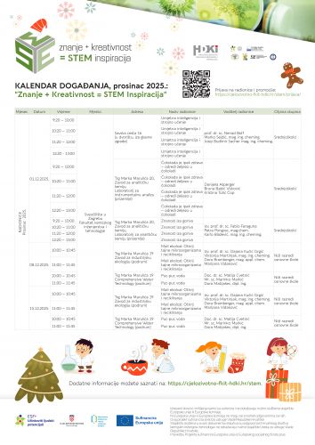 KALENDAR DOGAĐANJA, prosinac 2025.:...