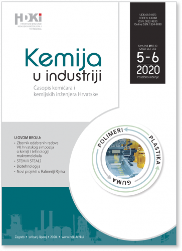 KEMIJA U INDUSTRIJI 5-6/2020 - NOVI BROJ