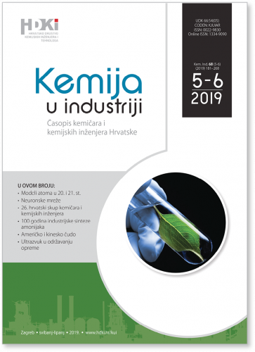 KEMIJA U INDUSTRIJI 5-6/2019 - NOVI BROJ