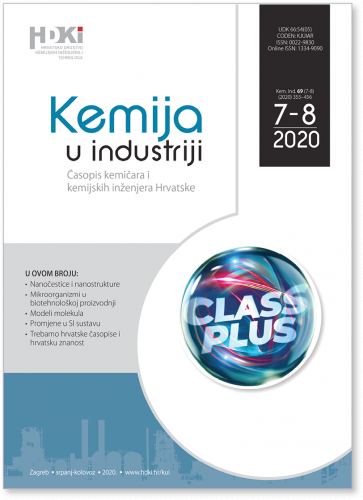 KEMIJA U INDUSTRIJI 7-8/2020 - NOVI BROJ