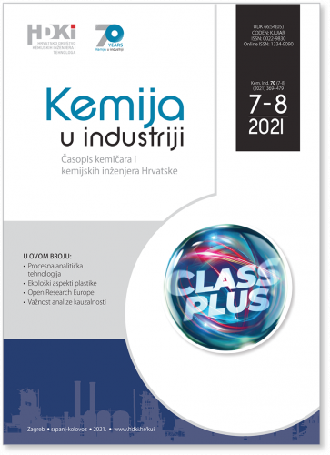 KEMIJA U INDUSTRIJI 7-8/2021 - NOVI BROJ