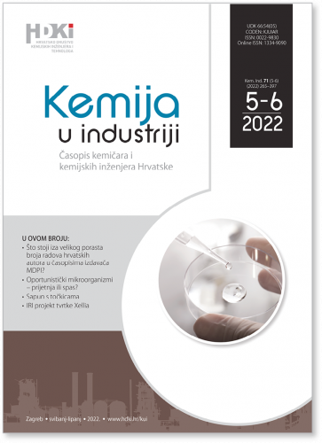 KEMIJA U INDUSTRIJI 5-6/2022 - NOVI BROJ